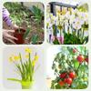 20Pcs Bendable Plant Stakes Single Stem Plant Support Stakes Flower Making Plant Sticks