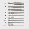 9PCS S2 Steel Hex Screwdriver Bit Set Magnetic Hex Driver Bits Set  Auto & Mechanical Repair