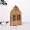 Хорошая текстура деревянного украшения Экологичный необычный небольшой дом Деревянное ремесло