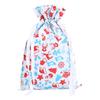 Santa Gift Bag Candy Bag Snowflake Crisp Bag Drawstring Bag Merry Christmas