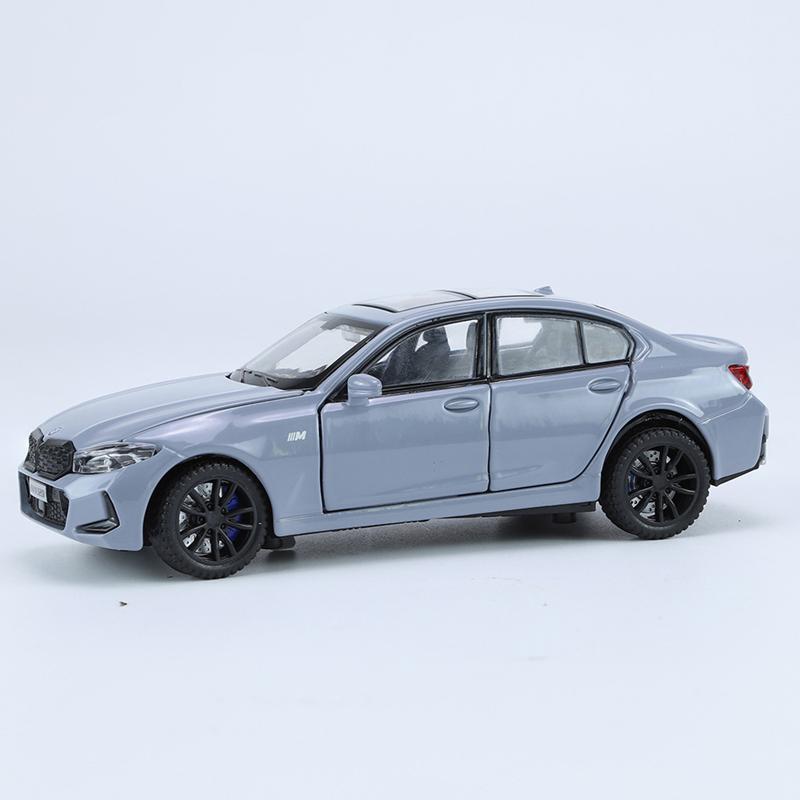 1/32 BMW 320i Coupe Alloy Car Model Diecasts Metal Vehicles Car Model Simulation Sound and Light Collection Childrens Toys Gifts