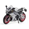 Модель мотоцикла Aprilia RSV4 в масштабе 1/12, литая, игрушка с детализированным дизайном и подвижными частями