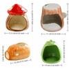 Cute Mushroom Cave Mushroom Shaped Hamster Cooling House Pet Supplies Pet Sleeping Nest  Small Pet