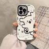 Для Apple 17 Чехол для мобильного телефона Шнурок 16plus Женская модель для IPhone13 Мультяшный 14 Пухлый чехол 15 Линии 12