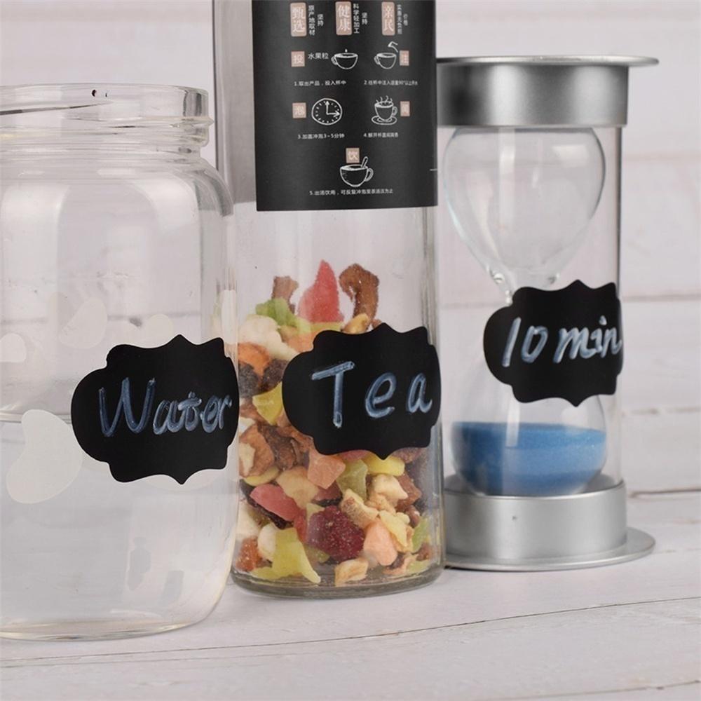 20/60/100 шт. водостойкая классная доска, банка для специй, варенье, бирки для бутылок, маркер для доски, ручка, этикетки, наклейки