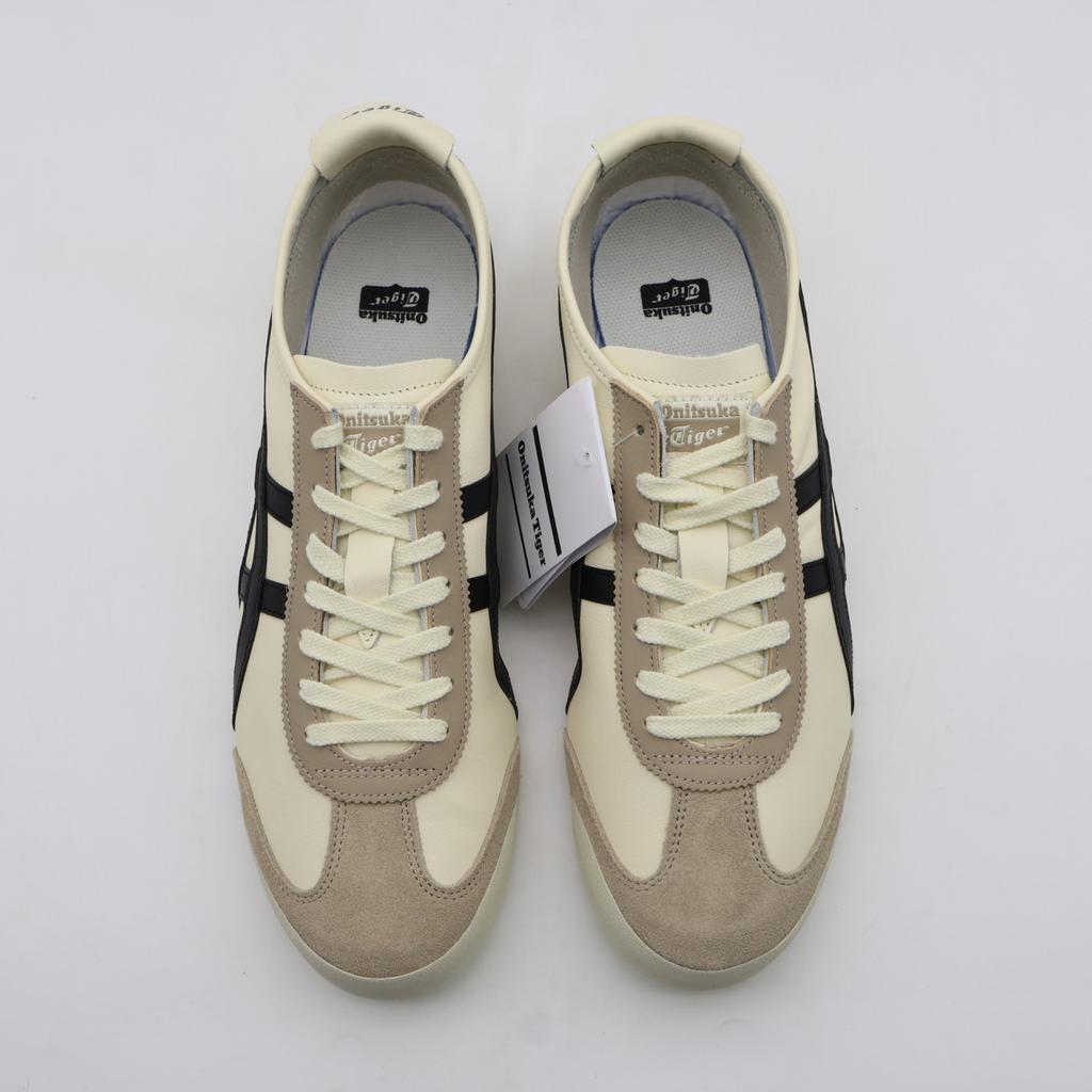 1183C102-752 Onitsuka Tiger Mexico 66 Слоновая кость Черный (Мужской)