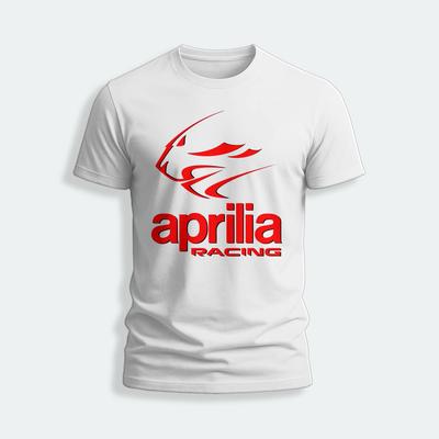 Смешная футболка с логотипом Aprilia Racing Company Размер S-5XL Сделано в США