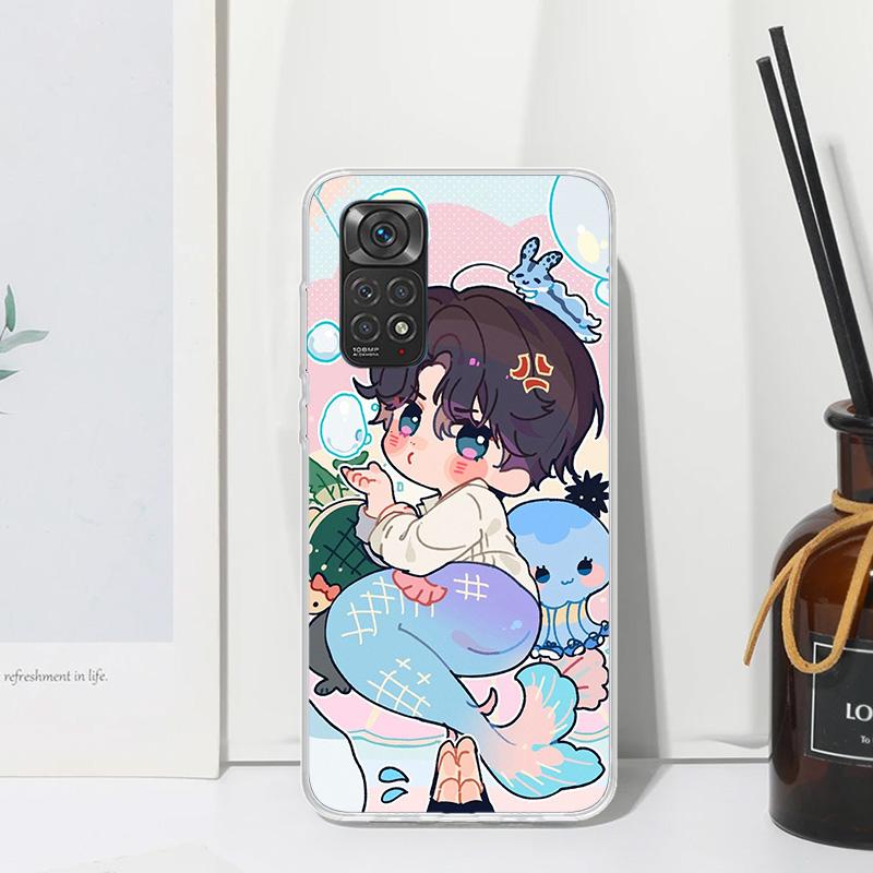 Чехол для телефона «Любовь и Космос» Милый для Xiaomi Redmi Note 15 13 14S 14 Pro Plus 12S 11S 10S 12 11E 10 11T Арт Fundas Задняя крышка R
