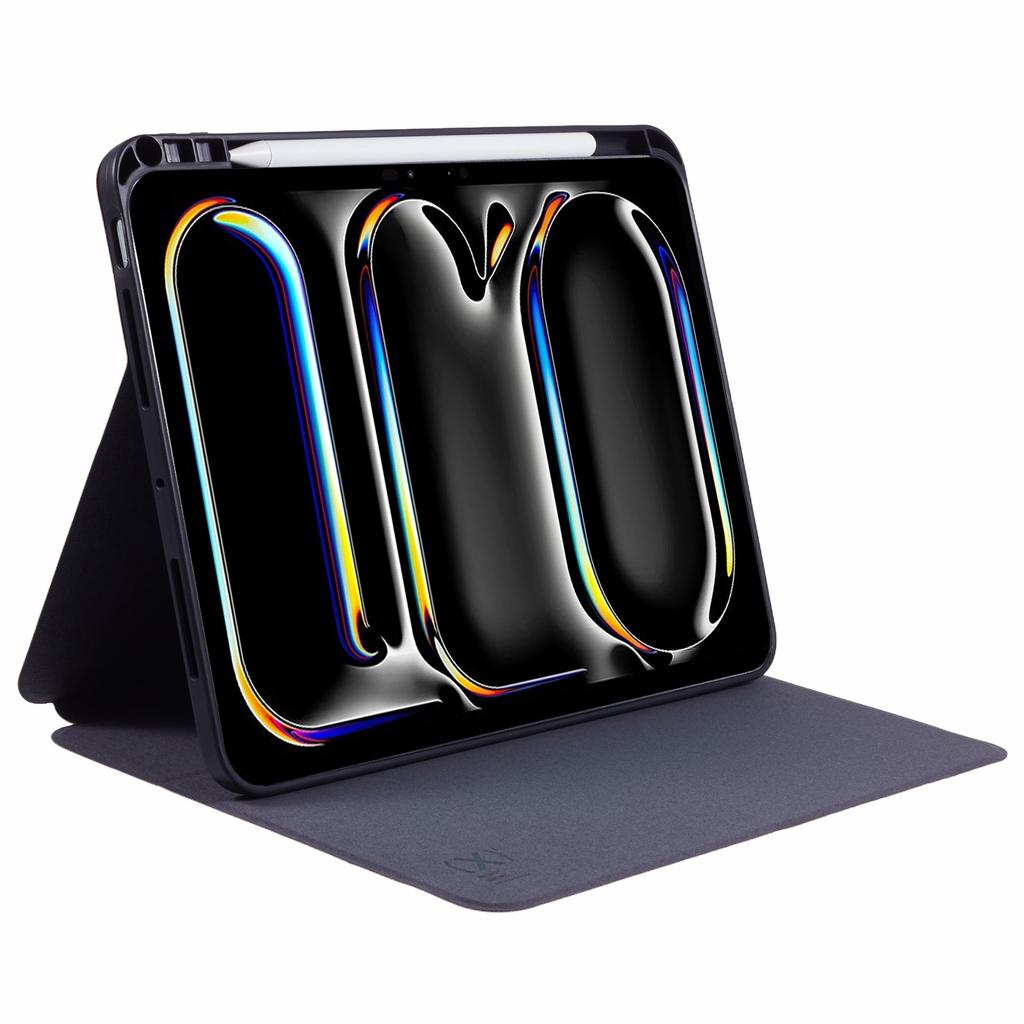 X-LEVEL For iPad Pro 13 (2024) Case PU Leather+TPU Tablet Cover with Support Stand