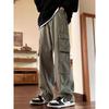 American Retro Stylish Wide Leg Leisure Cargo Pants