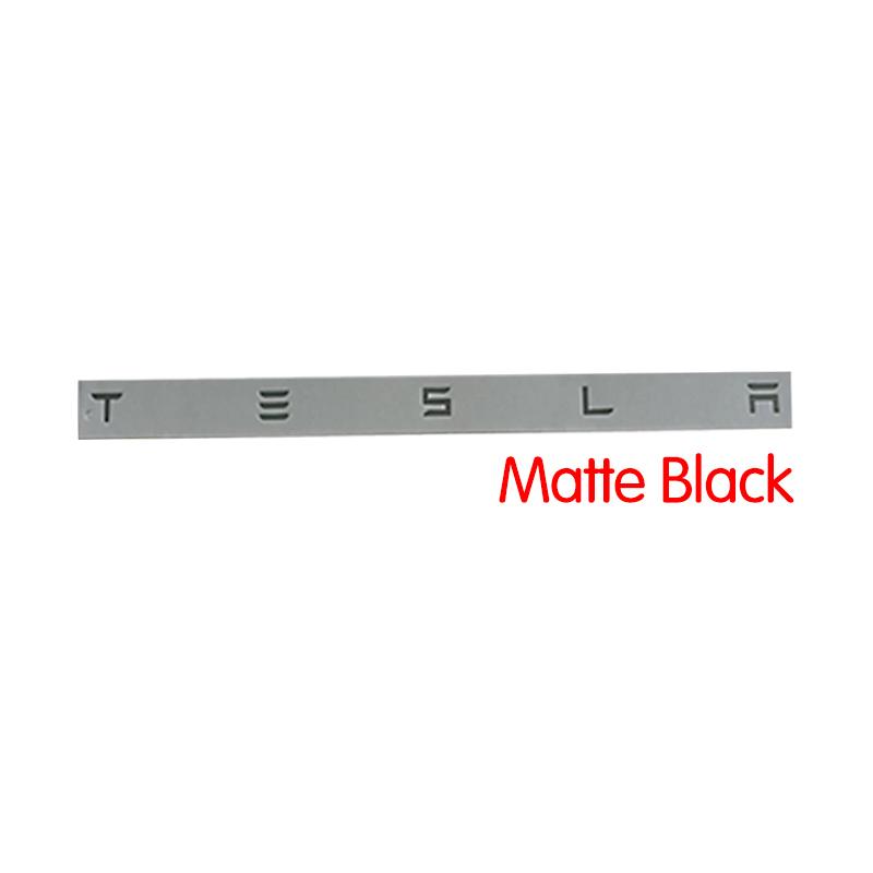 3D ABS Chrome Red Line Black Logo DUAL MOTOR Emblem Letters Car Styling Trunk Badge For Tesla 3 Y S X DUAL MOTOR Accessories