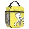Life Lemons Westie Dog Portable Lunch Boxes Leakproof West Highland White Terrier Cooler Thermal Food Insulated Lunch Bag Kids