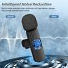 New Wireless Lavalier Microphone Portable Audio Video Recording Mini Microphone for iPhone ios Live Gaming Phone