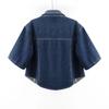Summer Women's Short Loose Short-sleeved Denim Jacket