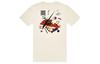 Men's Vans X MoMA TELL A FRIEND T-Shirts Unisex White Crew Neck Moderate