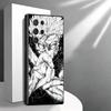 Аниме Годжо Сатору JUJUSU Мягкий чехол для телефона для Samsung Galaxy S26 S25 Edge S24 Ultra S23 Plus S22 S21 FE S20 Черная задняя крышка