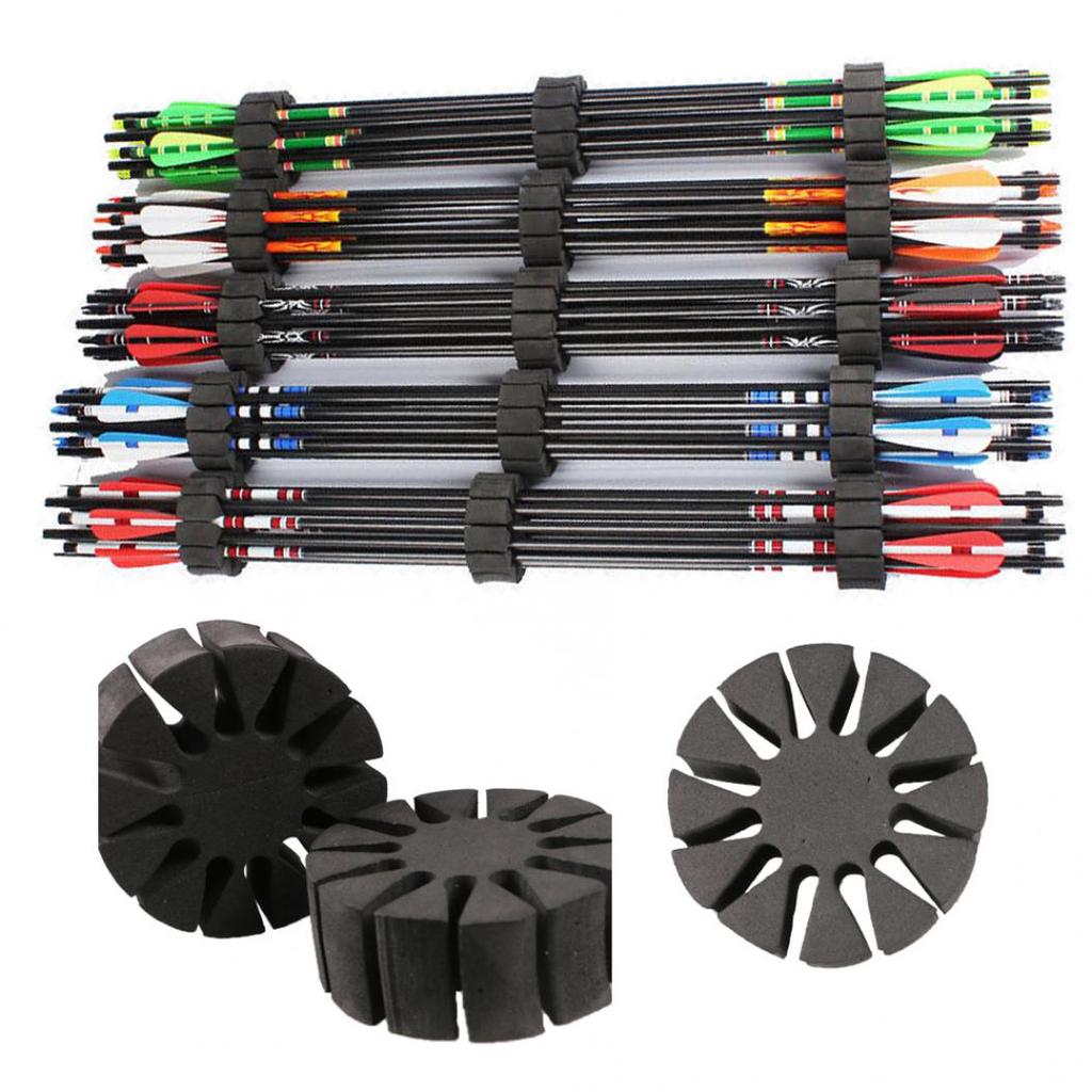 Durable Archery EVA Foam Round Rack Protective Arrow Holder Separator Quiver
