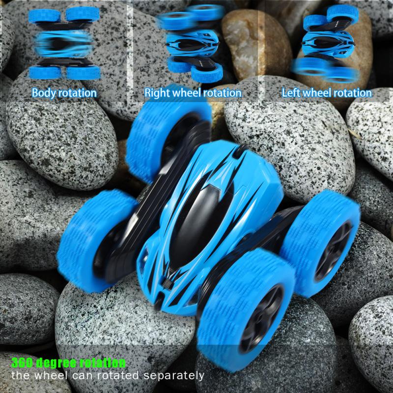 Twister.CK RC трюковая машина с дистанционным управлением, 2,4 ГГц RC Trucks Off Road Вращается и переворачивается на 360° RC