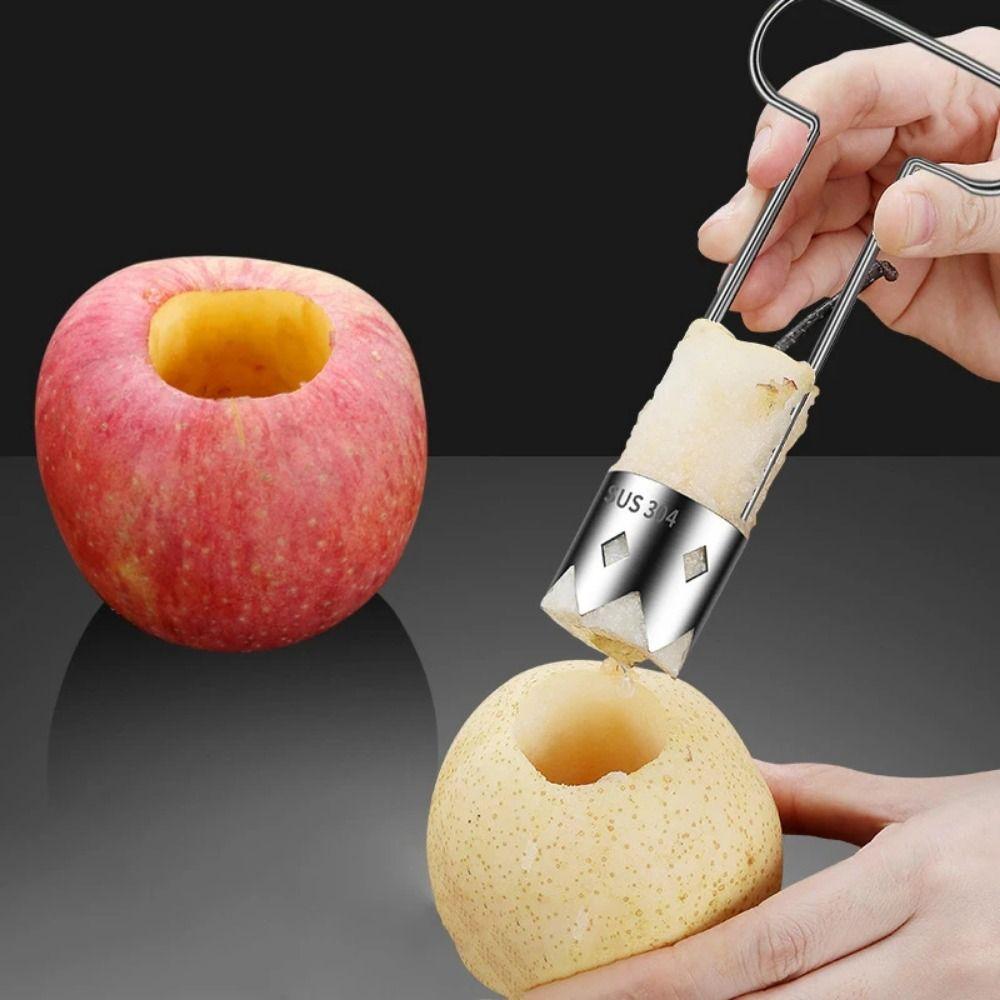 Stainless Steel Core Remover Rotating Vegetable Corer Tool Kitchen Vegetable Tools  Home Supplies