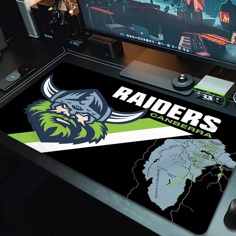 Canberra Raiders Color Mouse Pad Large Gaming Table Cushion Non-slip Laptop Tablet Big Mousepad XXL Mat Mini PC Playmat With Lock edge