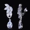 Длинные женские серьги WWJ Waterdrop без проколотых ушей