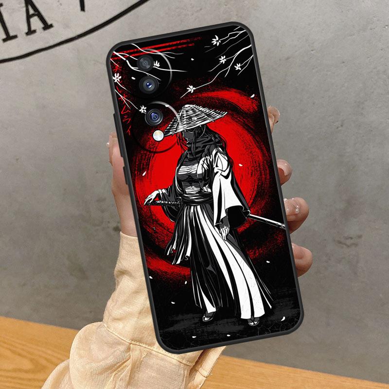 Аниме Японский Самурай Чехол Для Honor Magic 7 Lite 5 6 Pro Чехол Для Honor 200 400 50 70 90 X9 X8a X8b X9a X9b X9c