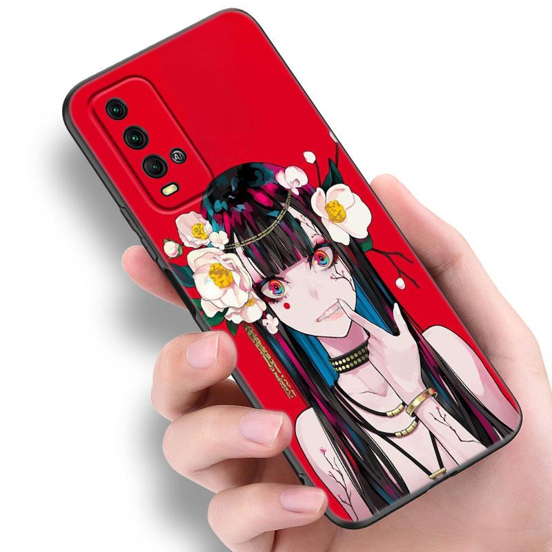 Чехол для телефона в стиле аниме в японском стиле для Xiaomi Redmi Note 5 6 9T K20 K40 K50 Pro 7A 8A 9A 9C 9i 10A 10C A1 S2 Мягкая черная TPU-накладка