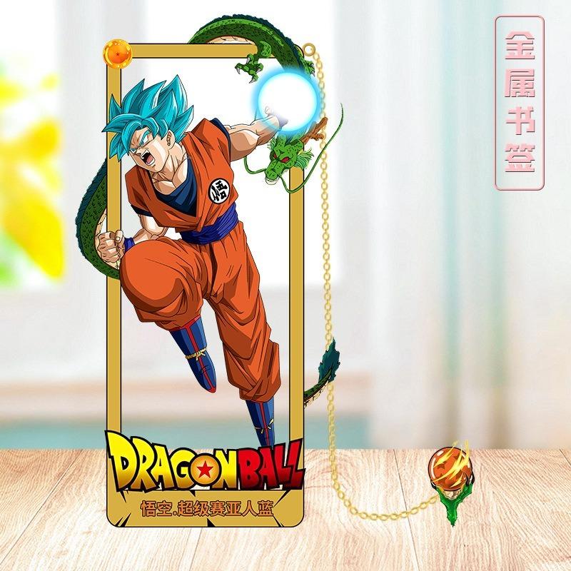 Аниме Dragon Ball Фигурки Действия Металлическая Закладка Укун Скрепка для Книг Учебный Документ Аниме Гуцзы Студент Украшение Подарок на День Рождения Детей