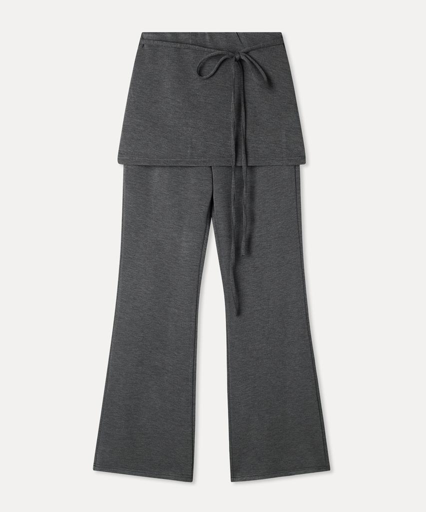 MIXXO Ribbon Skirt Layered Pants_Miwtmg41Ss Miwtmg81Qs