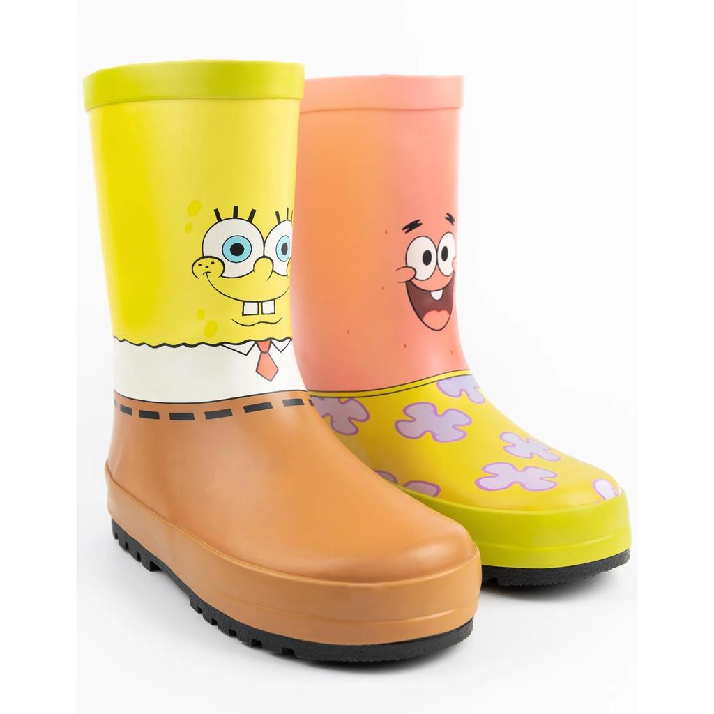 SpongeBob SquarePants Childrens/Kids Character Wellington Boots