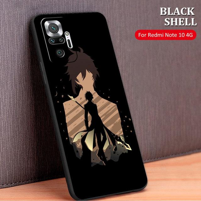 Чехол Celular Genshin Impact Аниме Капа для Xiaomi Redmi Note 10 Pro 9s 9c 8 9a K40 9 8t 9t 11 K40s 11t K50 11s