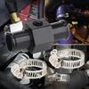 Black Water Temp Gauge Radiator Temperature Water Temp Joint Pipe Sensor 18Mm 20Mm 22Mm 24Mm Hose Adapter