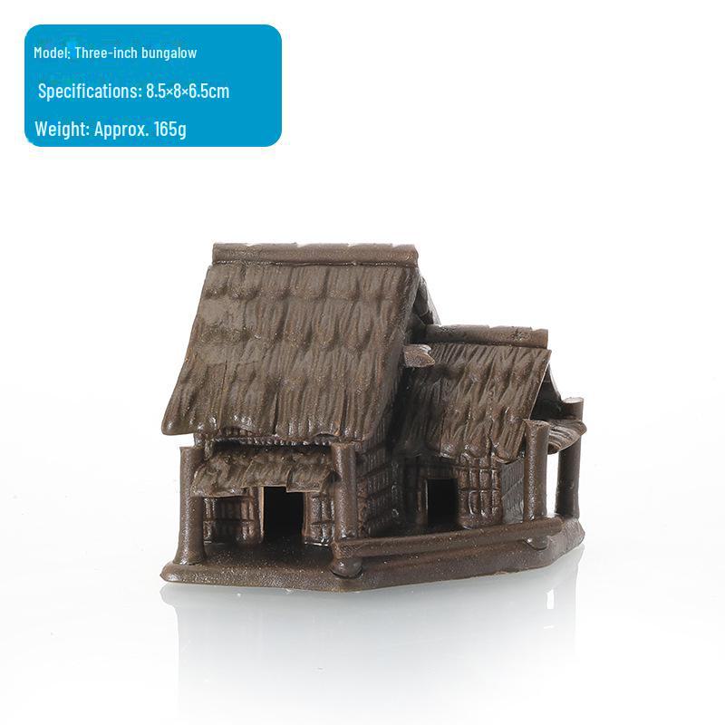 Керамическое украшение для аквариума: Каменный декор, впитывающий воду, для аквариумов, садов и бонсай – соломенных и бамбуковых домов.