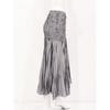 Specchio Rose Pleated Woven Long Skirt 441 244
