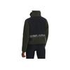 Under Armour Fleece Panel Letter Logo Print Jacket Women Jackets Green 1357479-310