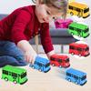 High-quality Mini Bus In Nine Colors With Working Doors Educational Toy Set