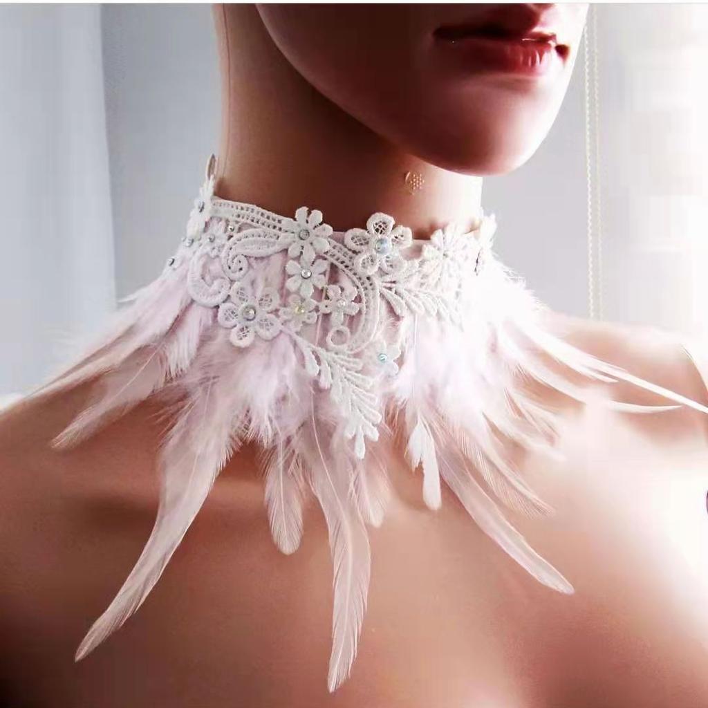 2Meter Pink Rooster Feather Trims Clothing Dress Sewing Accessory Feathers Ribbon Wedding Carnival Decoration Plumes 10-15CM