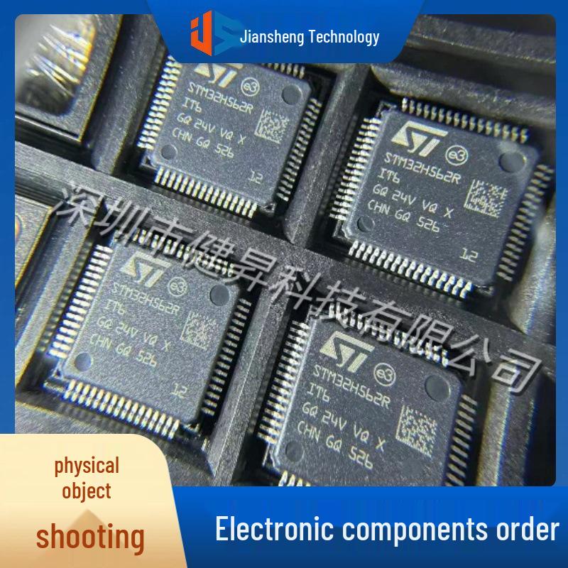 New STM32H562RIT6 LQFP-64 Arm Cortex-M33 32-bit Microcontroller MCU