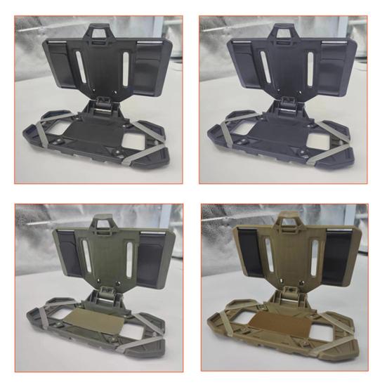 Складной держатель для телефона на охотничьем жилете, держатель для мобильного телефона, универсальная нагрудная навигационная панель, держатель для мобильного телефона, крепление для жилета на открытом воздухе