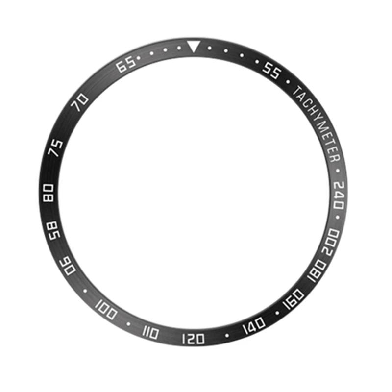 Металлическое кольцо-безель для Samsung Galaxy Watch 6 Classic 47 мм 43 мм 46 мм 42 мм Защитный чехол со шкалой времени/скорости для часов 6/5/4 40 мм 44 мм