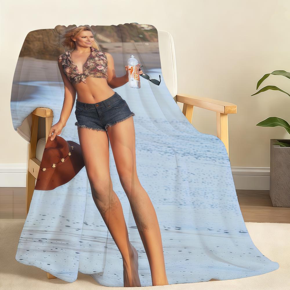 American Actor C Caitlin O OcoNnOr Sexy Blanket For Soft Throw Blanket for Picnic Bed Sofa Home Bedroom Cozy Warm Comfortable