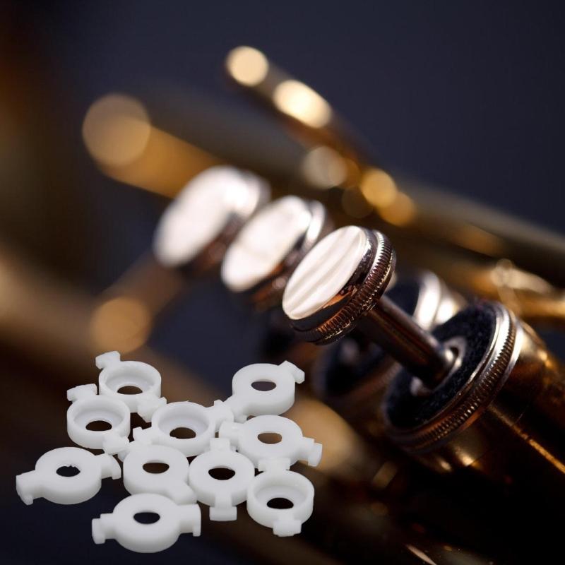 100Pcs/pack Trumpet Repair Valves Guides Set Trumpet Valves Guides Holder Replacement Part Musical Instrument Accessory