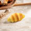 Детский мячик-антистресс Croissant Squeeze Toy, Имитация хлеба, Сенсорная игрушка-фиджет из ТПР, Игрушка для расслабления работника дома и в офисе, Настольная игрушка