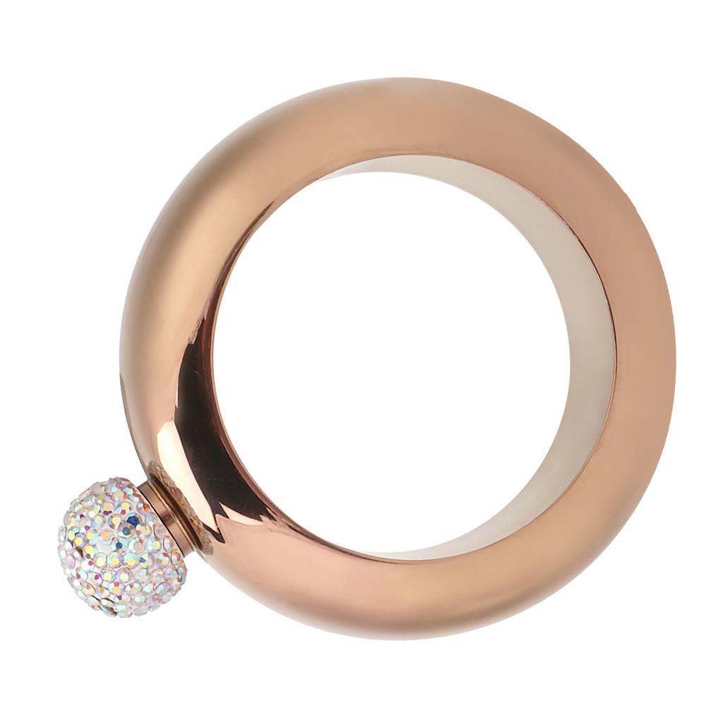 Stainless Steel WineCelsiusAlcohol Jug Bracelet Wrist Hip Flask Funnel Gift for Dance Birthday Party   Bar