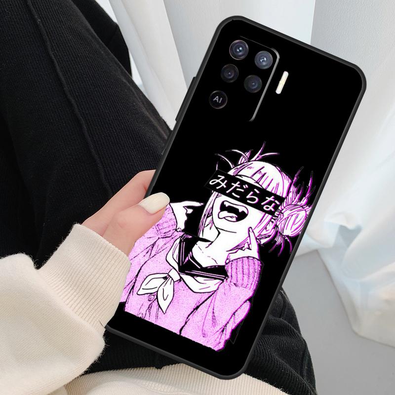 ГРУСТНАЯ ЯПОНСКАЯ АНИМЕ ЭСТЕТИКА Чехол Для Oppo A17 A57 A77 A40 A78 A54 A74 A94 A76 A16 A96 A18 A60 A80 A38 A58 A98 A15 A5 Pro