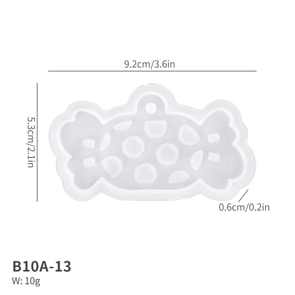 Силиконовая форма для рождественского кулона «Олень и кошачья лапка»