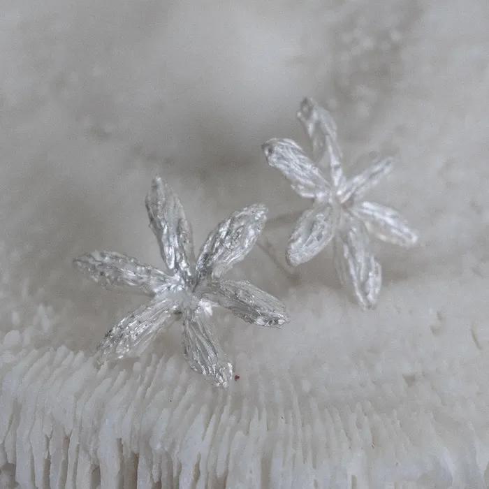 (Worn by TWICE) Bloom No.I Earring_Silver925
