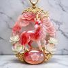 Exquisite Nine-tailed Vixen Pendant Deer Chinese Lion Clavicle Chain  Anniversary Gift