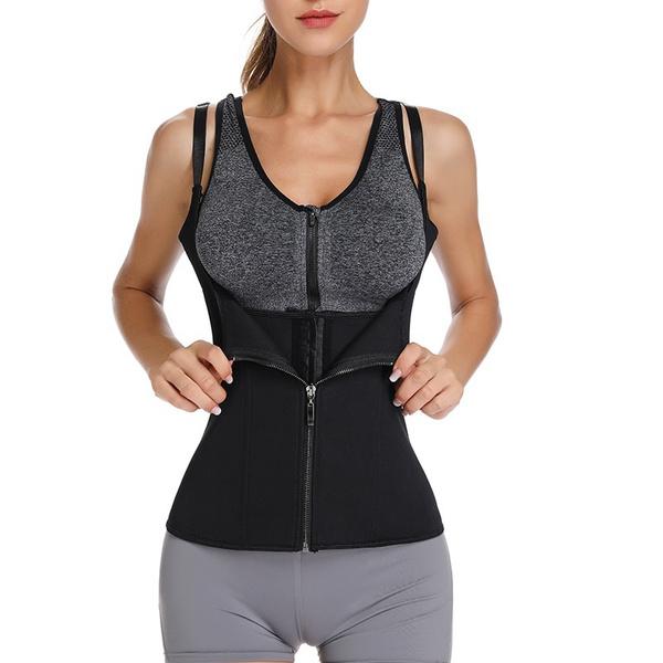 Ayollar uchun belni shakllantiruvchi korset-vest vazn yo'qotish uchun, sport uchun, tana shaklini chiroyli qiluvchi, mashg'ulot uchun, ko'krak ostidan mahkamlovchi, po'latdan yasalgan qovurg'ali, qorinni tortuvchi toplar, shakllantiruvchi ichki kiyim