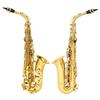 M MBAT Eb Alto Saxophone E Flat Premium Brass Saxofone Woodwind Instrument Saxophone Set with Case Gloves Accessories